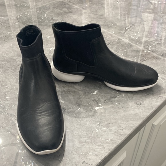 New Cole Haan leather booties. Rain resistant. - Picture 2 of 3